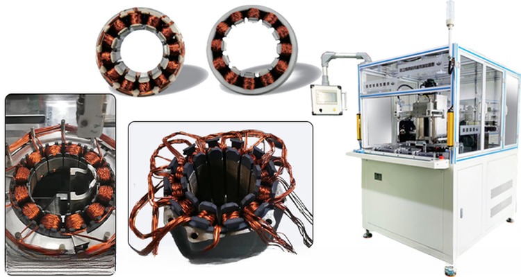 LTF-181 Extra-Long Iron Core Winding Logistics Roller Motors Stator Winding Machine