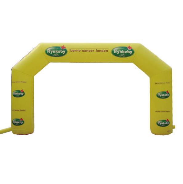 Customized Advertising Cartoon Theme Inflatable Welcomed Entrance Arch for Party