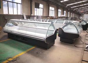 Wholesale R290 Plug In Top Open Fresh Meat Display Refrigerator Showcase 3750*1160*1200mm from china suppliers