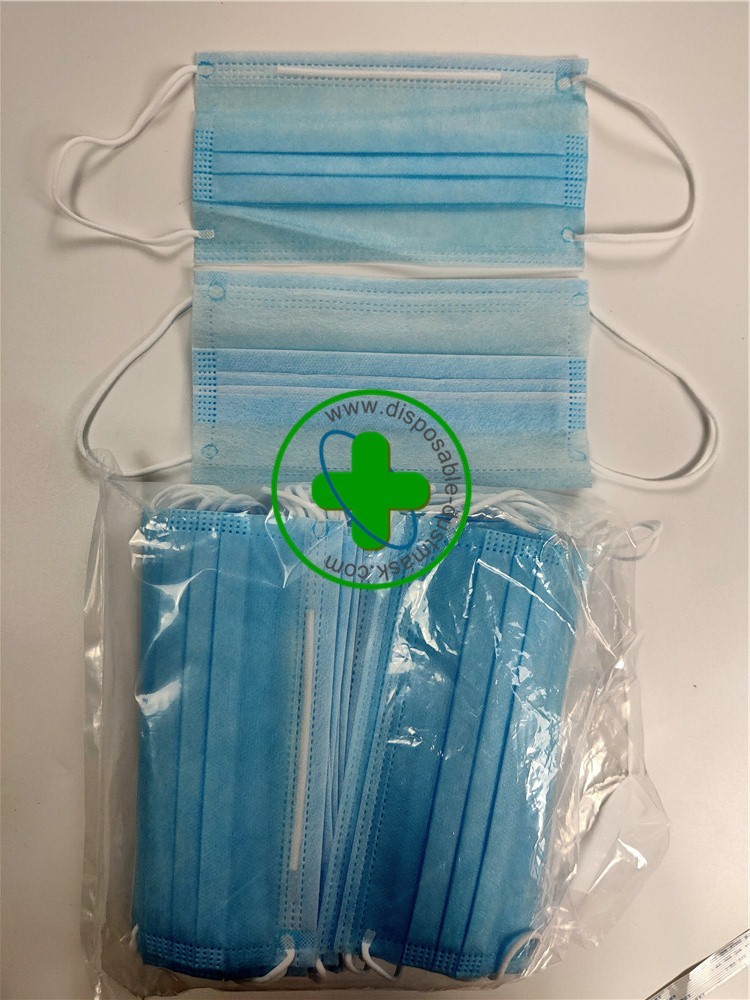 Non Woven 3 Layers Masks Anti Dust Kn90 Disposable Safe Breathable Face Mouth Mask