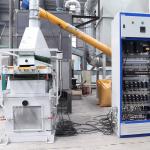 100% Recycling Advantage Professional Solar Panel Recycling Machine for Green