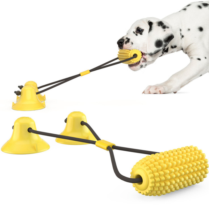 Puppy Hard Rubber Chew Bone Toys For Aggressive Chewers