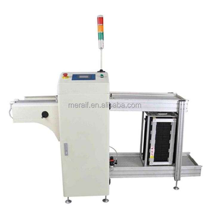 Automatic SMT PCB magazine loader pcb unloader with PLC central control