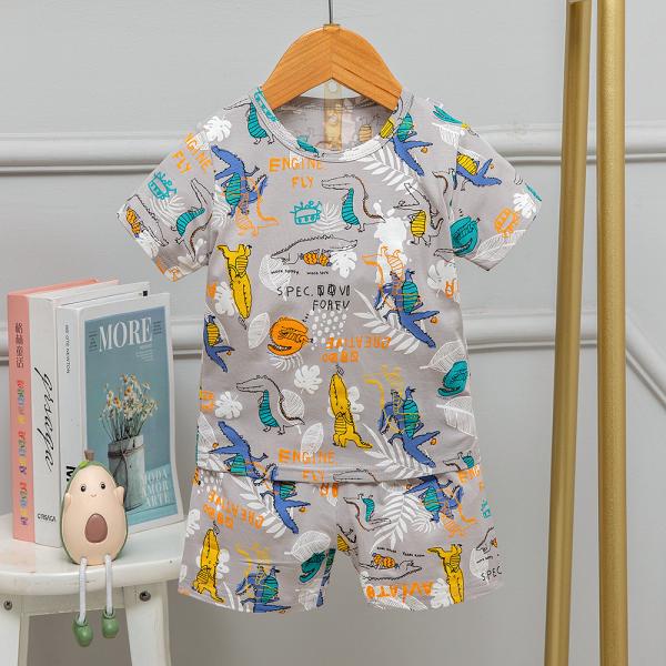 5% Spandex Summer Pyjama Sets 90cm Height 54cm Hipline Air Conditioned Clothing