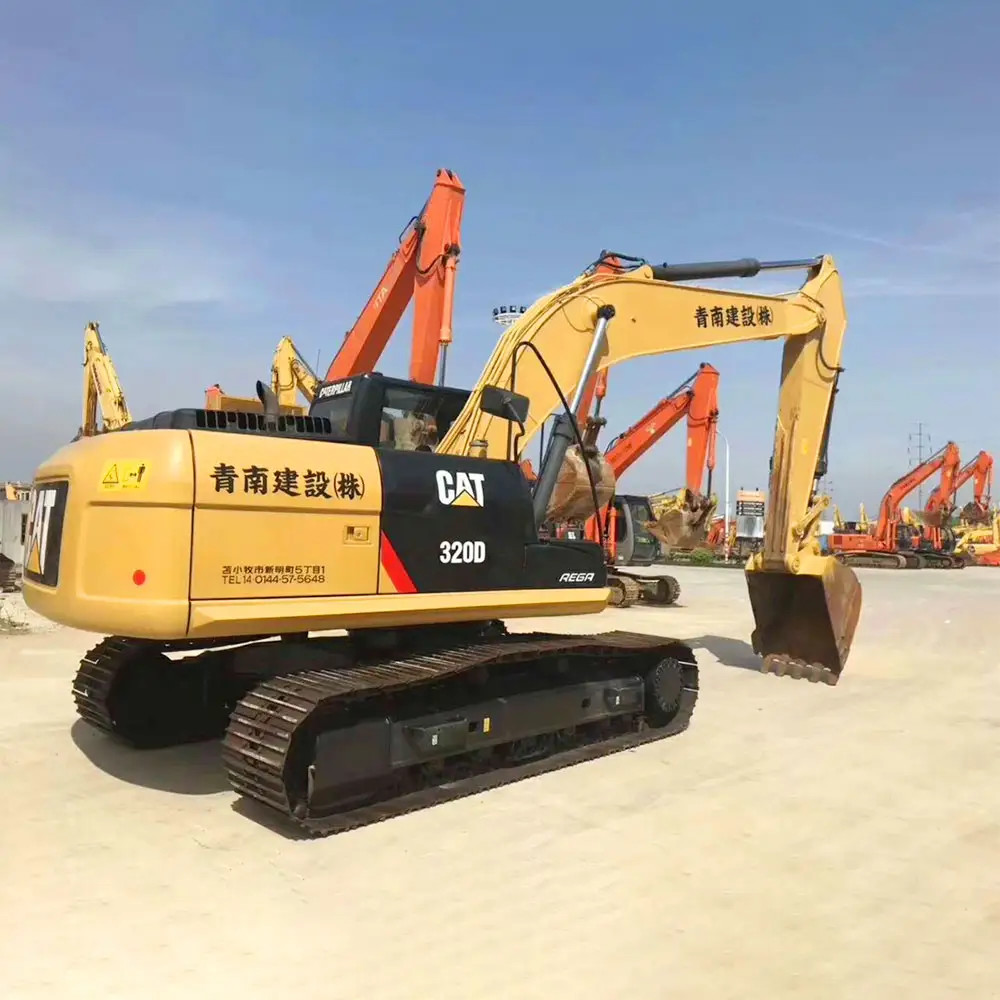 20 Ton Hydraulic Used Excavator Caterpillar Brand Cat 320 Secondhand Digger