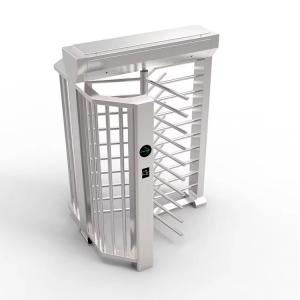 Wholesale High Safety 120 Degree Single Double Lane Full Height Turnstiles For Construction Site from china suppliers
