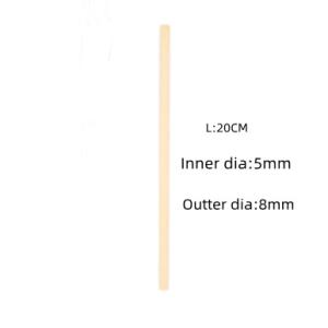 Wholesale Reusable Smoothie Straws Individually Wrapped Organic Bamboo Straws 20CM from china suppliers