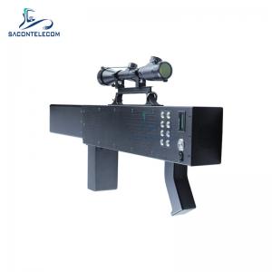 Wholesale 8 Bands 160w high power portable gun drone signal jammer blocker 1.5km distance from china suppliers