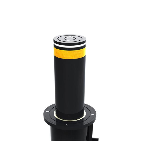 Customzation Logo Black Color Steel Pipe Bollards for Construction Site Car