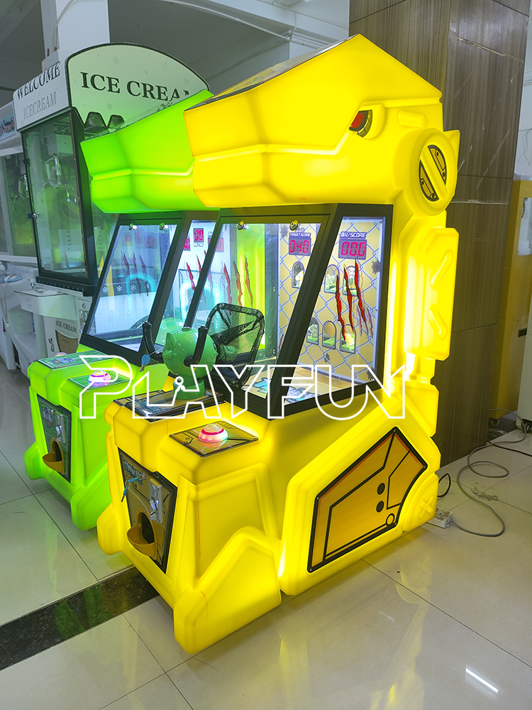 New Coin Operated Game Machine Children's Pitching Machine