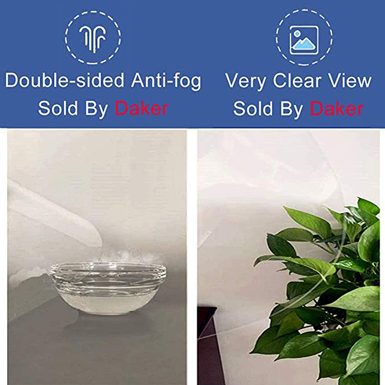 Recycled Protective Face Shield / Clear Plastic Face Shield Comfortable Fit