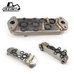 VH157121880A Engine Oil Cooler Excavator Spare Parts For J05E Engine