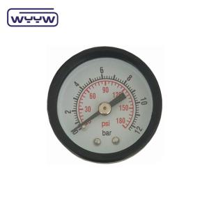 Wholesale Stainless Steel Vacuum Pressure Gauge 1/4&quot; NPT Pressure Gauge Connection Chrome Plated from china suppliers