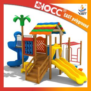 Wholesale 555 KG Commercial Wooden Playground Equipment 610 * 520 * 375 Cm Size from china suppliers