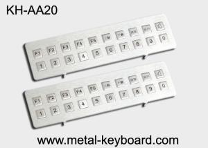 Wholesale Kiosk Stainless steel Keyboard Vandal - proof , long life ruggedized keyboard from china suppliers