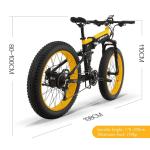 Popular Fat Tire Folding Fat Tire Electric Bicycle Corrosion Resistant