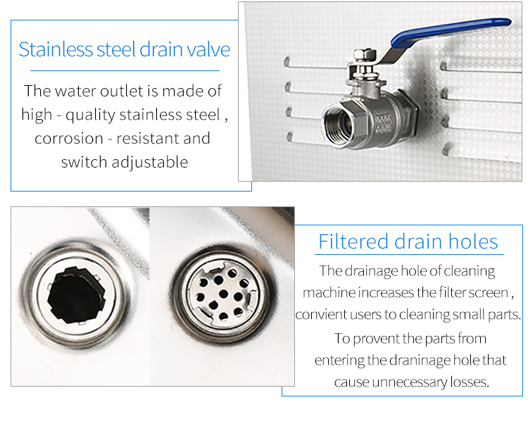 360w 14.5L Ultrasonic Water Bath For Cleaning PCB Parts