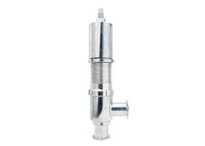 Wholesale Over Flow Sanitary Pressure Relief Valves Male Ends Quick Opening from china suppliers