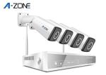 IP66 Waterproof Wireless CCTV Camera Kit 4 Channel Nvr Camera System With