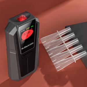 Wholesale Result Light Prompt ABS Bluetooth Breathalyzer For Lung Alcohol Content from china suppliers