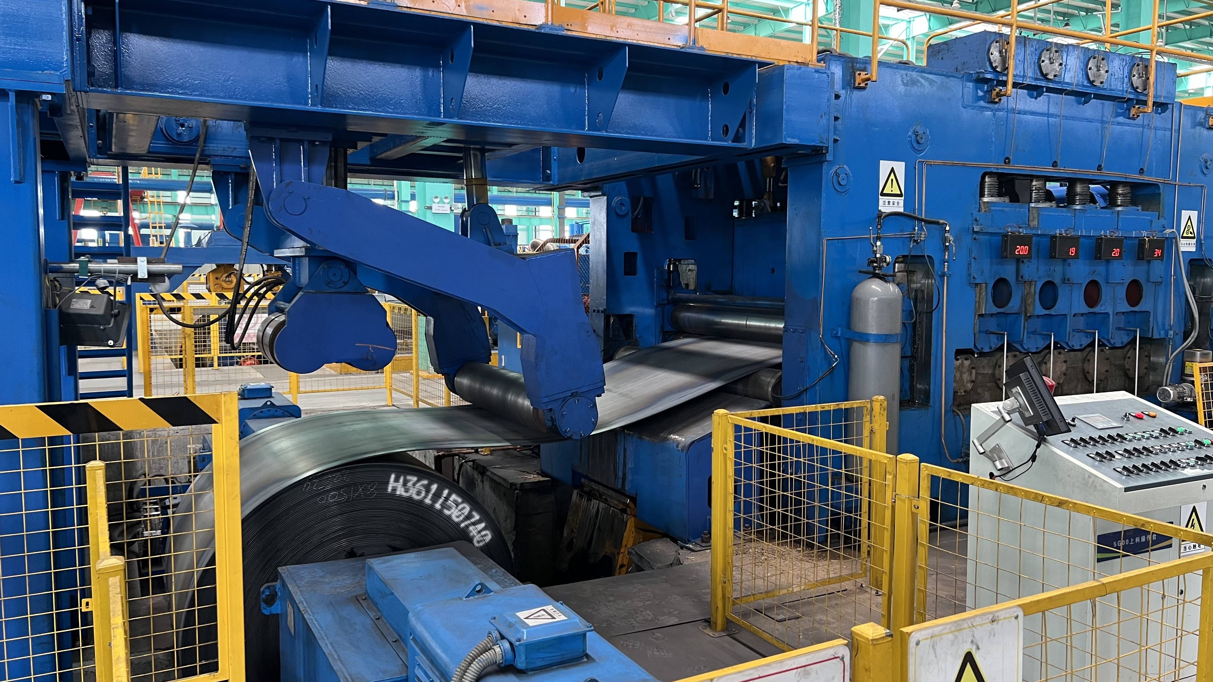 35T Coil Weight Metal Coil Slitting Machine with Advanced Pump Core Components