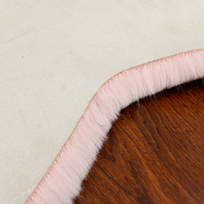 Alpaca Mink Sheepskin Rug Lambswool Mats For Child Custom made