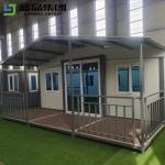 Earthquake Resistant Expandable Manufactured Container Homes Anti Wind