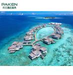 EPE Raffles Maldives Meradhoo Hotel Bedroom Furniture Sets For Water Beach sun