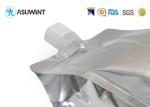 Food Grade Clear Plastic Juice Beverage Liquid Spout Bags