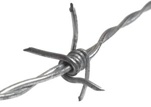 Wholesale Galvanized / Pvc Coated 2.0mm Steel Barbed Wire For Field Fencing 25kg/Roll from china suppliers