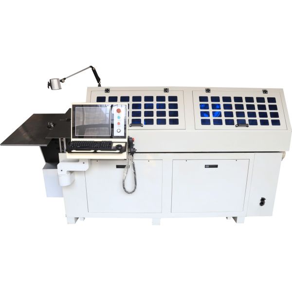 High Accuracy Spring Bending Machine , Ten Axes Stable CNC Wire Bender
