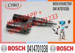 Genuine unit diesel fuel injector 0414701038, 0414701039, 0414701063 for SCANIA