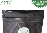 Opaque Plastic Lockable Medication Bag , Stand Up k Bags For Vegan Energy Weed