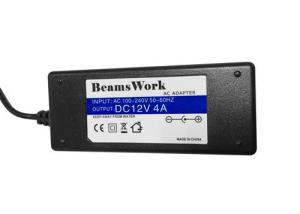 Wholesale 12V4A Replacement AC Adapters , 48W 100Vac Adjustable DC Power Supplies from china suppliers