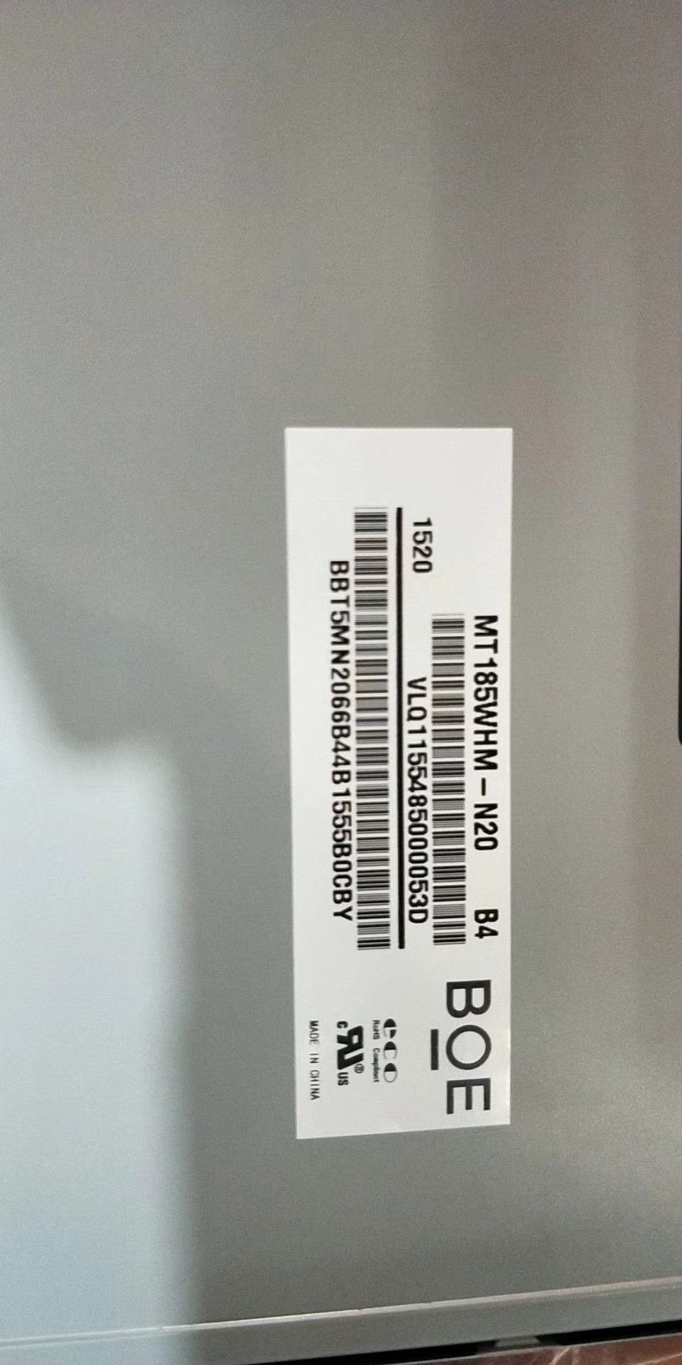 19" 1366*768 Pixels High Resolution Touch Screen Monitor MT185WHM-N20 250CD/M2 For Desktop Computer
