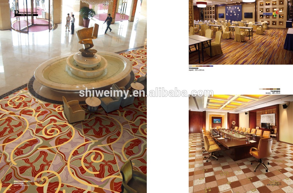 Nylon printed carpet for hotel,restaurant,casino made in China, rugs carpet