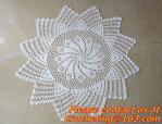 Crocheted Applepine flower Table cloth, table cover, handmade crochet, blanket,