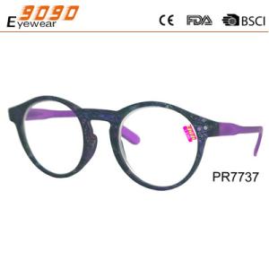 Wholesale New style fashion competitive price Color plastic reading glasses,with rubber, spring hinge from china suppliers