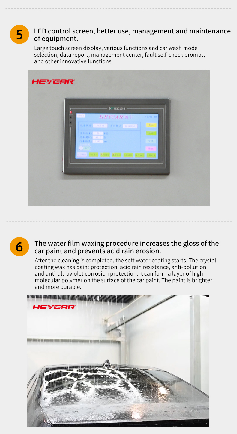 Automatic Car Wash Prices Washing System Water Spraying Machine for Foam Machine Import Parts Optional