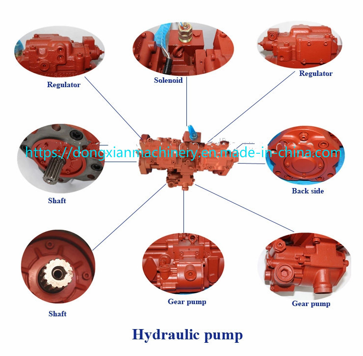 K3V180DT Hydraulic Pump For EC360 R335-7 R320-7 Excavator Main Pump