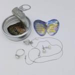 Promotion Gifts Love Pearl 3PCS included Chain Necklace with one Drop Pendant ,