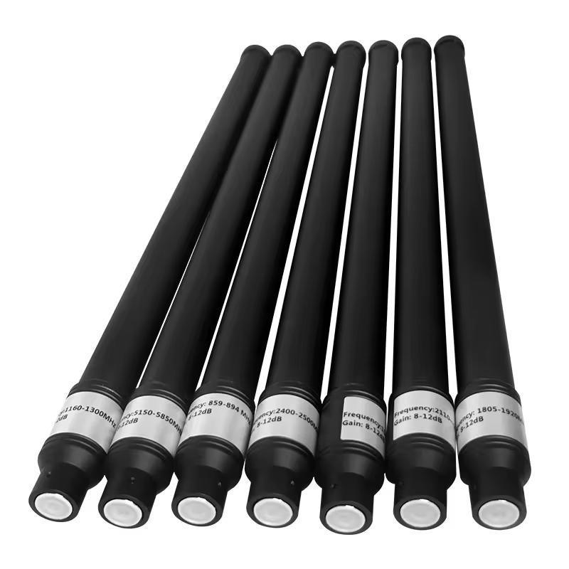 5100-5400MHz 5700-6000mmhz 50W 60cm 25mm Omnidirectional Digital Transmission Antenna Outdoor Waterproof Fiberglass Antenna for Uav