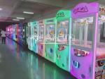 Playfun amusement park Coin operated crazy toy 2 crane claw vending gift machine