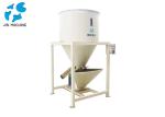 White 4 KW Plastic Vertical Mixer 500 KG / H Capacity Long Life Span
