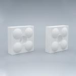 OEM ODM Alumina Ceramic Lining Plate 300x300mm 150x150mm