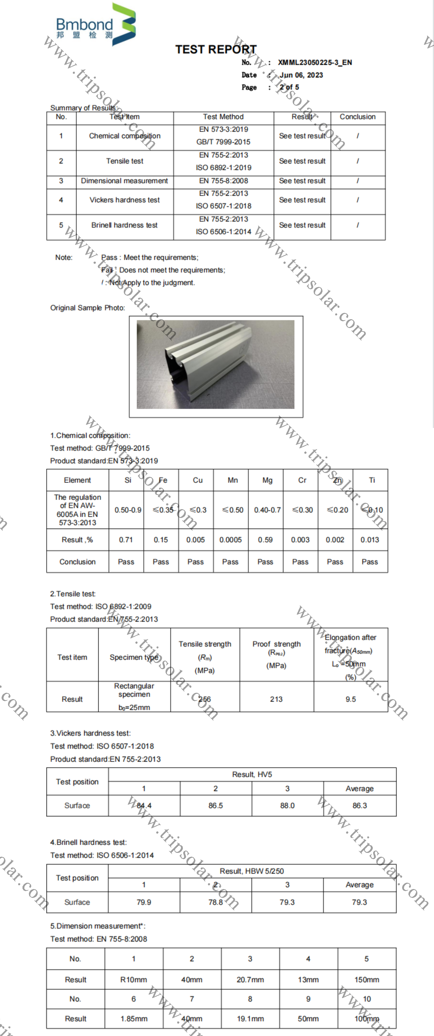 AL6005-T5 Solar Power Carport Steel Waterproof PV System Mounting Bracket for Solar Panel
