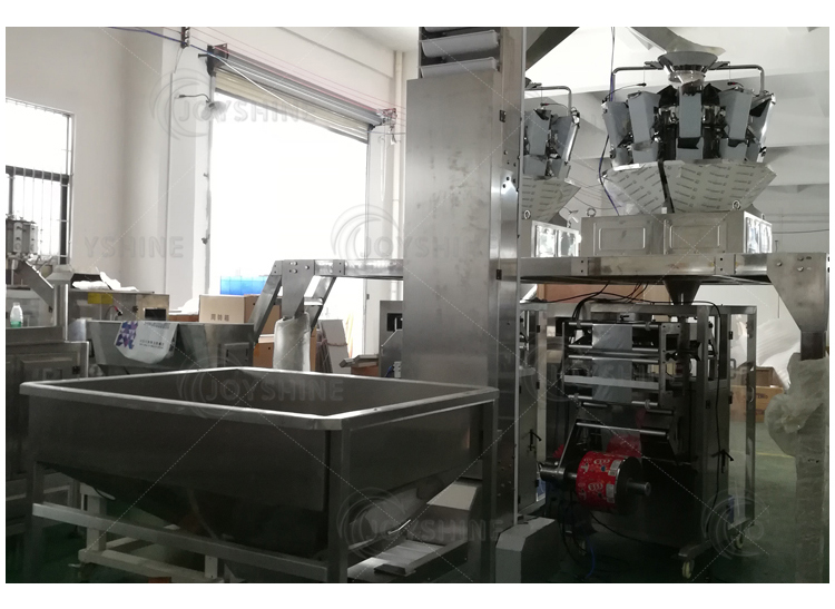 POPP CPP VMCPP BOPP PE PET AL NY Fil Pringles Potato Chips Packaging Machine