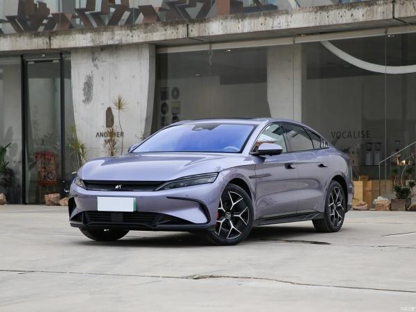 Byd Han Ev Flagship Electric Smart Coupe Car 4WD Sport Sedan BYD Long Range New