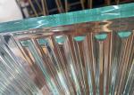 CNC Carved Decorative Laminated Glass , 18mm Laminated Glass