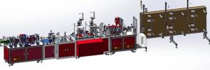 Wholesale Compact Design N95 Face Mask Making Machine Mask Manufacturing Machine from china suppliers